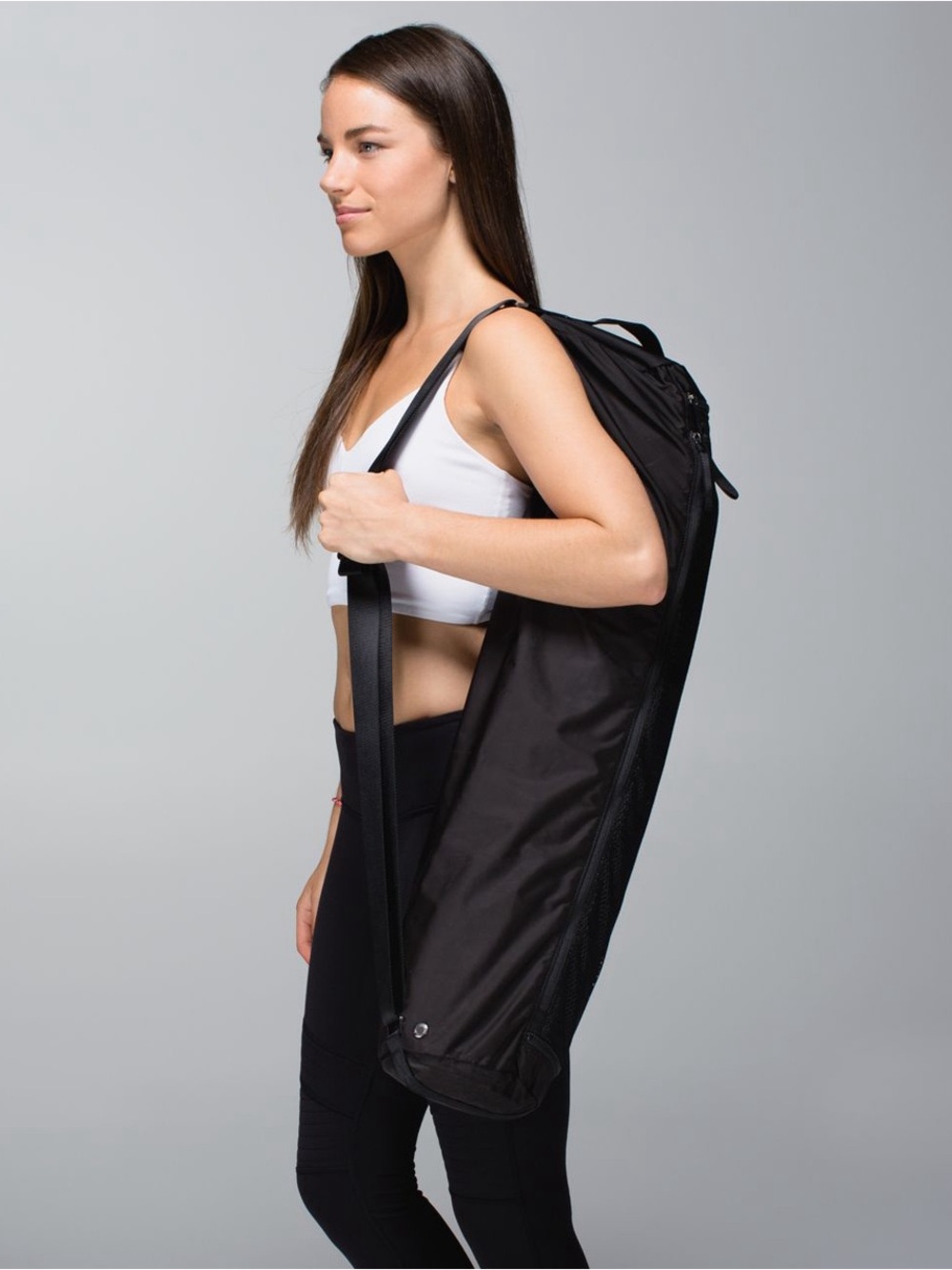 Lululemon Black Drishti Yoga Bag Like New